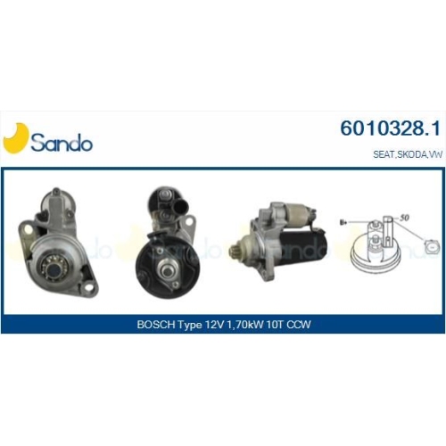 Starter Sando 6010328.1 für Vag