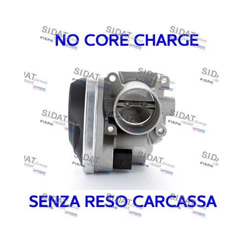 Drosselklappenstutzen Sidat 88.043R für Audi Seat Skoda VW Vag