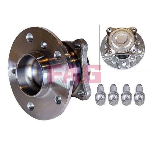 Radlagersatz Schaeffler Fag 713 6496 20 f&uuml;r Bmw Hinterachse