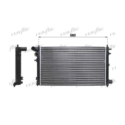 K&uuml;hler Motork&uuml;hlung Frigair 0108.2069 f&uuml;r Alfarome/fiat/lanci Citro&euml;n/peugeot