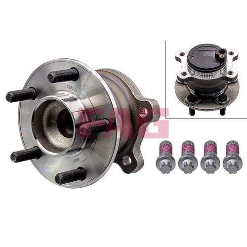Radlagersatz Schaeffler Fag 713 6792 00 f&uuml;r Ford Hinterachse