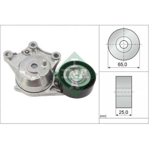 Riemenspanner Keilrippenriemen Schaeffler Ina 534 0656 10 für Citroën Peugeot DS