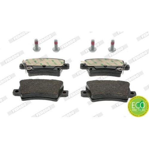 Bremsbelagsatz Scheibenbremse Ferodo FDB1862 Premier Eco Friction für Honda