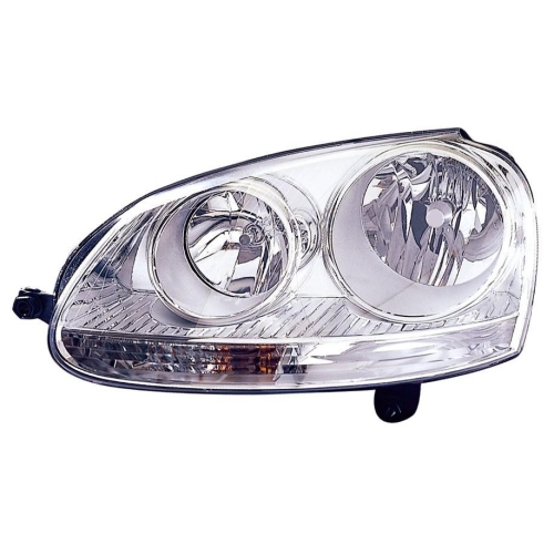 RECHTER SCHEINWERFER VOLKSWAGEN GOLF V - JETTA 2005 MIT T&Uuml;V. PARAB. CHROM RE