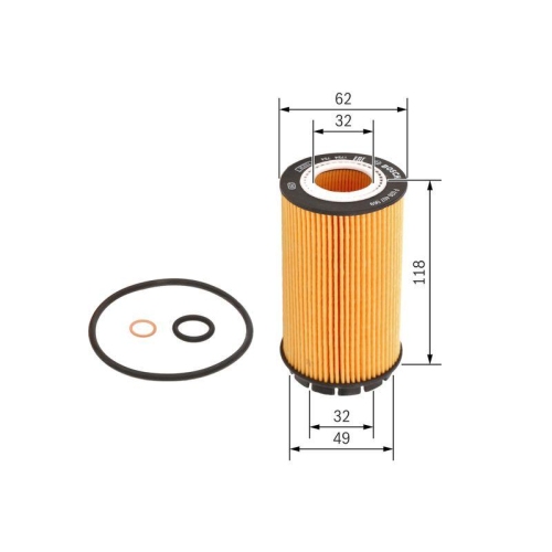 &Ouml;lfilter Bosch F026407069 f&uuml;r Chrysler Fiat Hyundai Kia