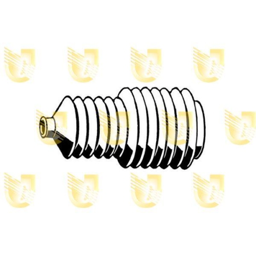 Faltenbalg Lenkung Unigom 310010 f&uuml;r Renault Vorderachse Links