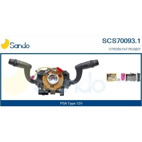 Lenkstockschalter Sando SCS70093.1 für Fiat Citroën/peugeot