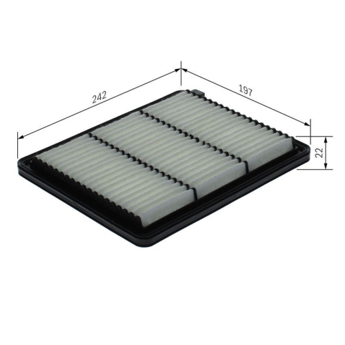 Luftfilter Bosch F026400695 f&uuml;r Hyundai Kia Amc
