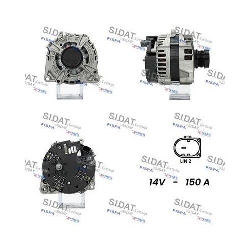 Generator Sidat A12BH0276 f&uuml;r Mercedes Benz Mercedes Benz Mercedes Benz