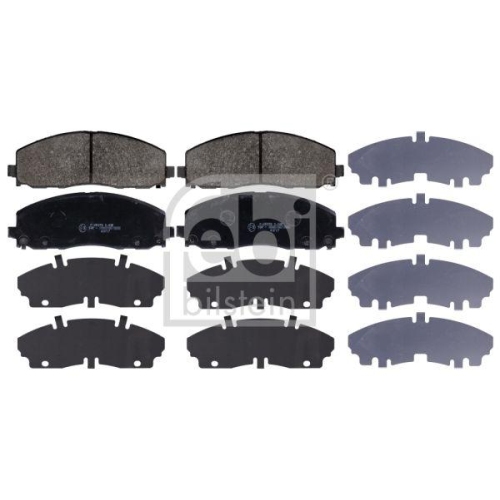 Bremsbelagsatz Scheibenbremse Febi Bilstein 116061 f&uuml;r Chrysler Dodge Fiat Jeep