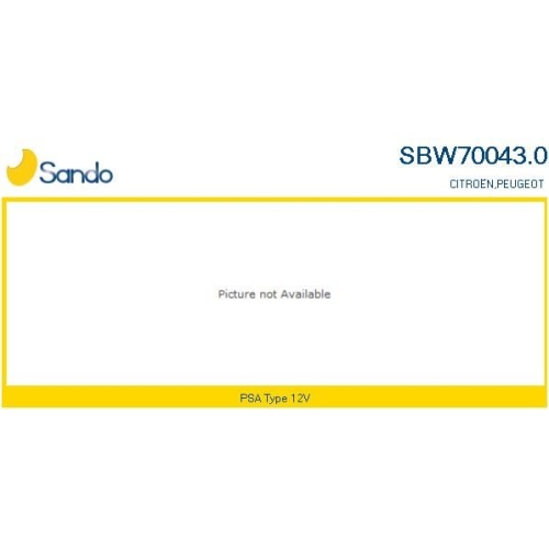 Innenraumgebl&auml;se Sando SBW70043.0 f&uuml;r Citro&euml;n/peugeot