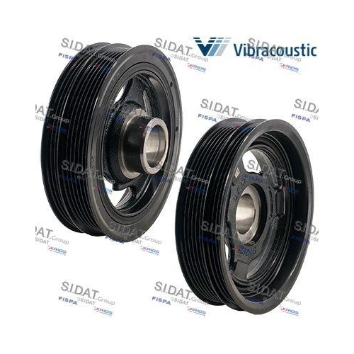 Riemenscheibe Kurbelwelle Sidat CD050143 Vibracoustic f&uuml;r Ford
