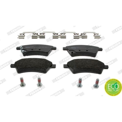 Bremsbelagsatz Scheibenbremse Ferodo FDB1875 Premier Eco Friction f&uuml;r Fiat