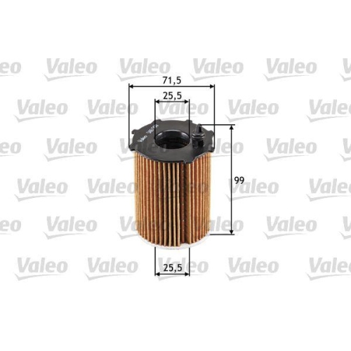 &Ouml;lfilter Valeo 586500 f&uuml;r Citro&euml;n Fiat Ford Iveco Mazda Mitsubishi Peugeot Volvo