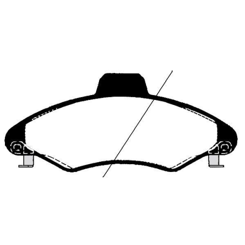 Brake Pad Set Disc Brake Raicam RA.0398.1 for Ford