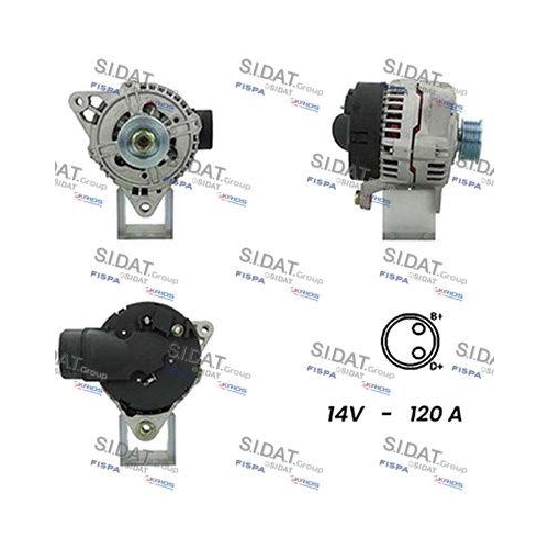 Generator Sidat A12BH0736A2 f&uuml;r Audi Seat Skoda VW Vag