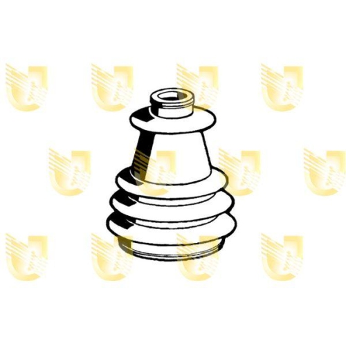 Faltenbalg Antriebswelle Unigom 310017 für Citroën Peugeot Radseitig