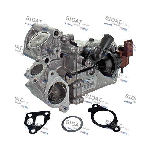 Kühler Abgasrückführung Sidat 83.836 für Alfa Romeo Audi Chrysler Citroën Fiat