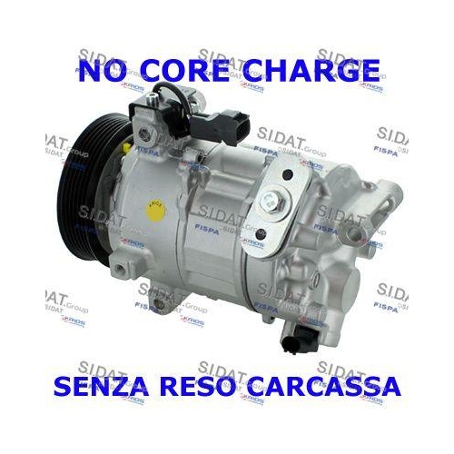 Kompressor Klimaanlage Sidat 1.5367R für Alfa Romeo Chrysler Fiat Lancia Jeep