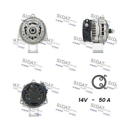 Generator Sidat A12BH0766A2 f&uuml;r Bmw