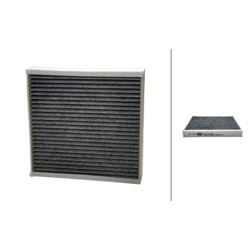 Filter Innenraumluft Hella 8ZC 366 121-061 f&uuml;r Mercedes Benz Mercedes Benz Smart