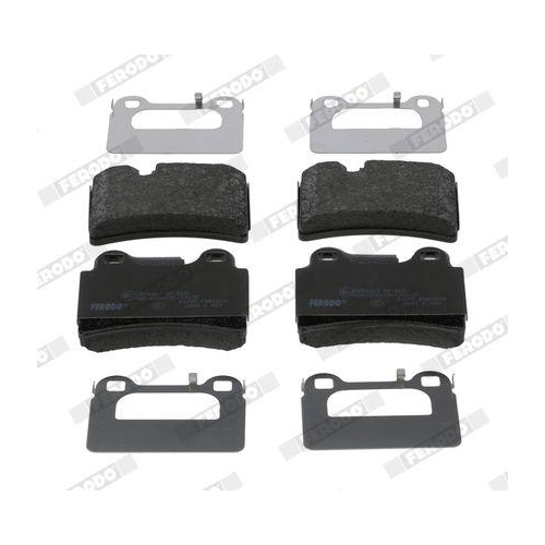 Bremsbelagsatz Scheibenbremse Ferodo FDB1878 Premier Eco Friction f&uuml;r VW
