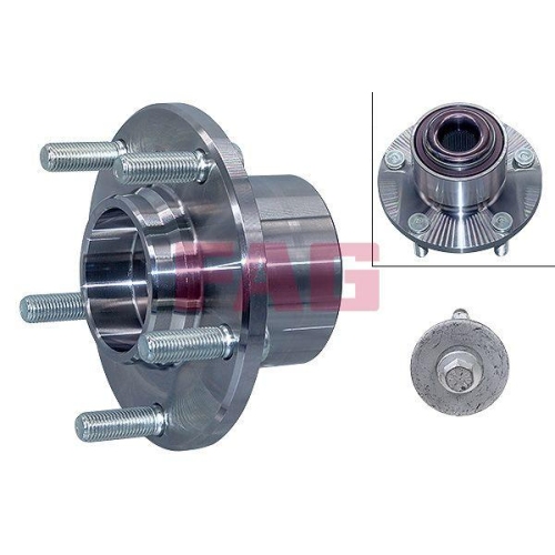 Radlagersatz Schaeffler Fag 713 6157 60 f&uuml;r Mazda Vorderachse