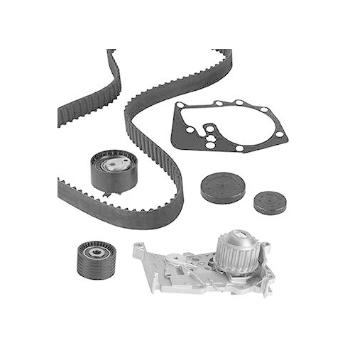 Wasserpumpe + Zahnriemensatz Graf KP724-1 f&uuml;r Nissan Renault Dacia