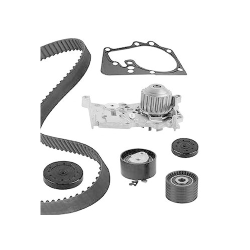 Wasserpumpe + Zahnriemensatz Graf KP724-2 f&uuml;r Nissan Renault Dacia