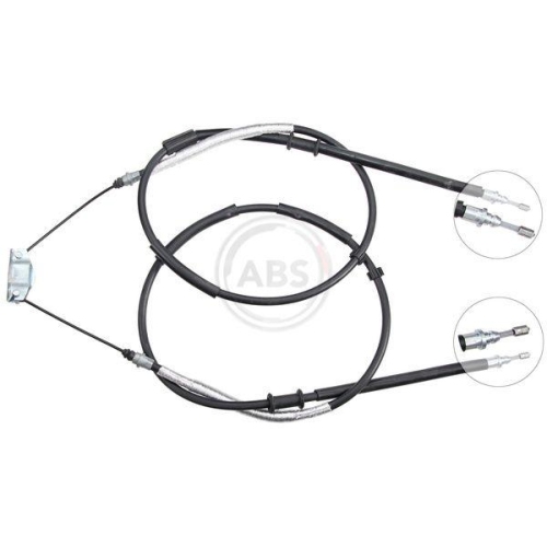 Seilzug Feststellbremse A.b.s. K10155 f&uuml;r Opel Vauxhall Hinten