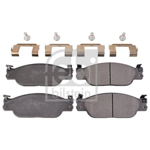 Bremsbelagsatz Scheibenbremse Febi Bilstein 116088 f&uuml;r Jaguar Vorderachse