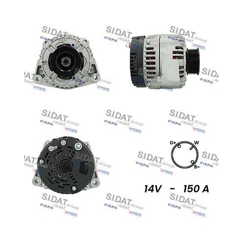 Generator Sidat A12ML0337A2 f&uuml;r Daf Man Mercedes Benz Mercedes Benz Same