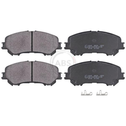 Bremsbelagsatz Scheibenbremse A.b.s. 35045 f&uuml;r Nissan Renault Vorderachse