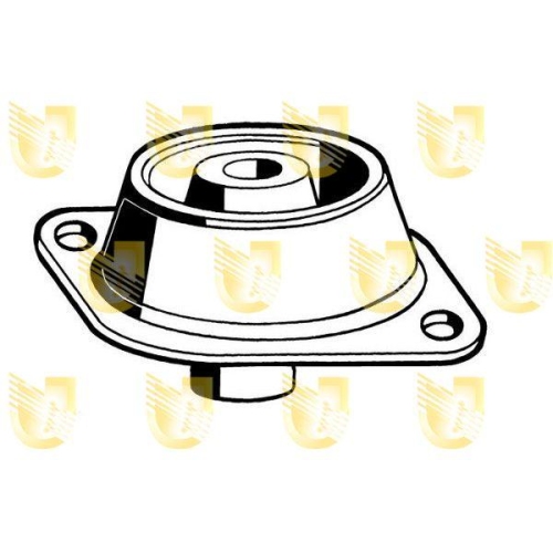 Lagerung Motor Unigom 395038 f&uuml;r Fiat Vorne