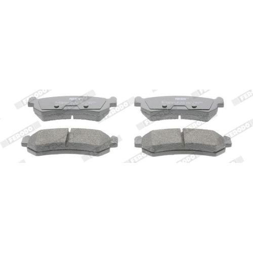 Bremsbelagsatz Scheibenbremse Ferodo FDB1889 Premier Eco Friction f&uuml;r Chevrolet