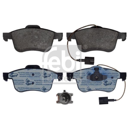 Bremsbelagsatz Scheibenbremse Febi Bilstein 116104 f&uuml;r Chrysler Fiat Lancia Opel