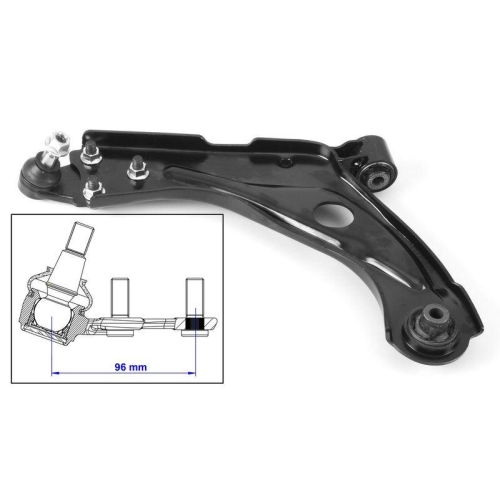 Lenker Radaufh&auml;ngung Moog PE-WP-18157 f&uuml;r Citro&euml;n Opel Peugeot Toyota Vauxhall