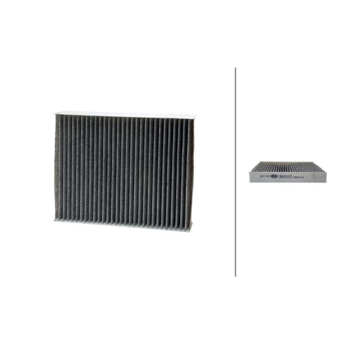 Filter Innenraumluft Hella 8ZC 366 121-371 f&uuml;r Opel Saab Chevrolet Buick