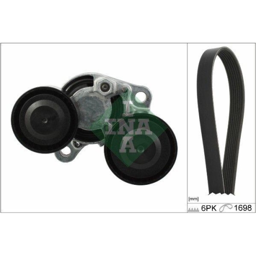 Keilrippenriemensatz Schaeffler Ina 529 0206 10 f&uuml;r Bmw Mini