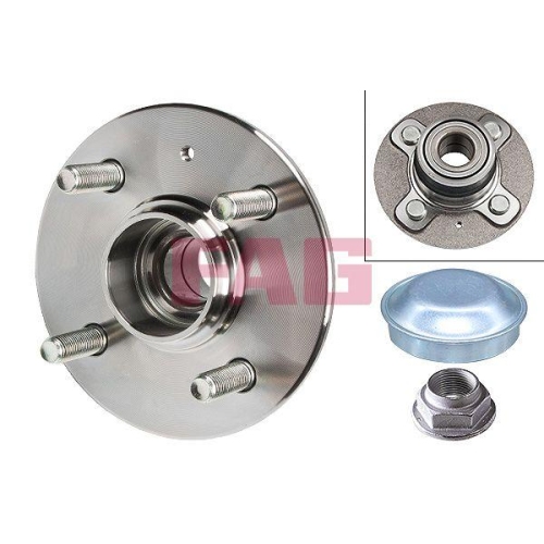 Radlagersatz Schaeffler Fag 713 6196 00 f&uuml;r Hyundai Hinterachse