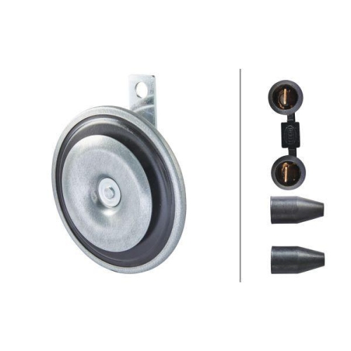 Horn Hella 3BA 002 768-001 für Opel Case Ih O&k Deutz Fahr John Deere Still Mafi