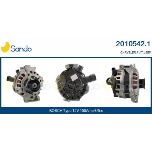 Generator Sando 2010542.1 für Fiat
