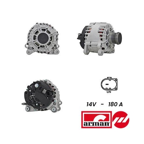 Generator Sidat A12VA0258AS Arman f&uuml;r Audi Seat Skoda VW Vag