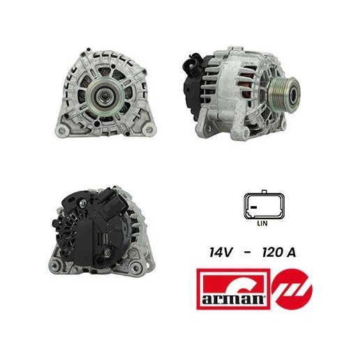Generator Sidat A12VA0250AS Arman f&uuml;r Citro&euml;n Peugeot Toyota Citro&euml;n/peugeot