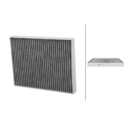 Filter Innenraumluft Hella 8ZC 366 121-731 f&uuml;r Audi Porsche VW Vag