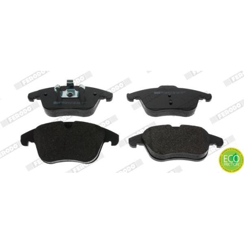 Bremsbelagsatz Scheibenbremse Ferodo FDB1897 Premier Eco Friction f&uuml;r Ford Volvo
