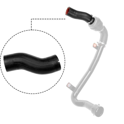 Ladeluftschlauch Gates 09-1472 f&uuml;r Citro&euml;n Opel Peugeot