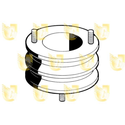 Lagerung Motor Unigom 395066 f&uuml;r Fiat Lada Vorne