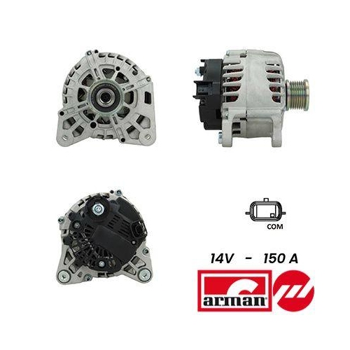 Generator Sidat A12VA0294AS Arman f&uuml;r Renault Dacia