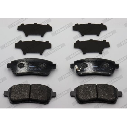 Bremsbelagsatz Scheibenbremse Ferodo FDB4110 Premier Eco Friction für Mazda